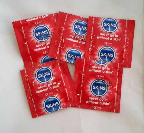 Skins Ultra Thin Condom x 5